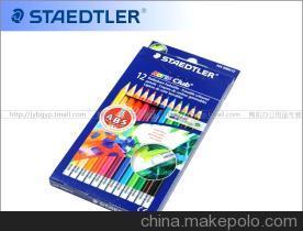 【德國STAEDTLER施德樓|144 50NC12 可擦12色彩鉛 動(dòng)漫彩色鉛筆】價(jià)格,廠家,圖片,油畫筆/畫刷,上海荊陽文教用品-