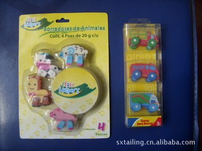 【橡皮擦 供應吸卡3D立體4B水果動物 創意橡皮擦】價格,廠家,圖片,橡皮擦,紹興市太靈文教用品廠-